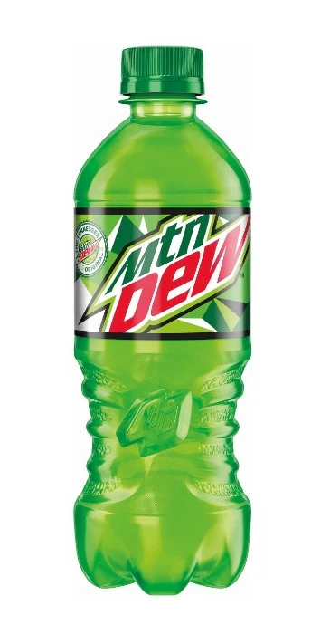 Mountain Dew Citrus Soda Pop 20oz
