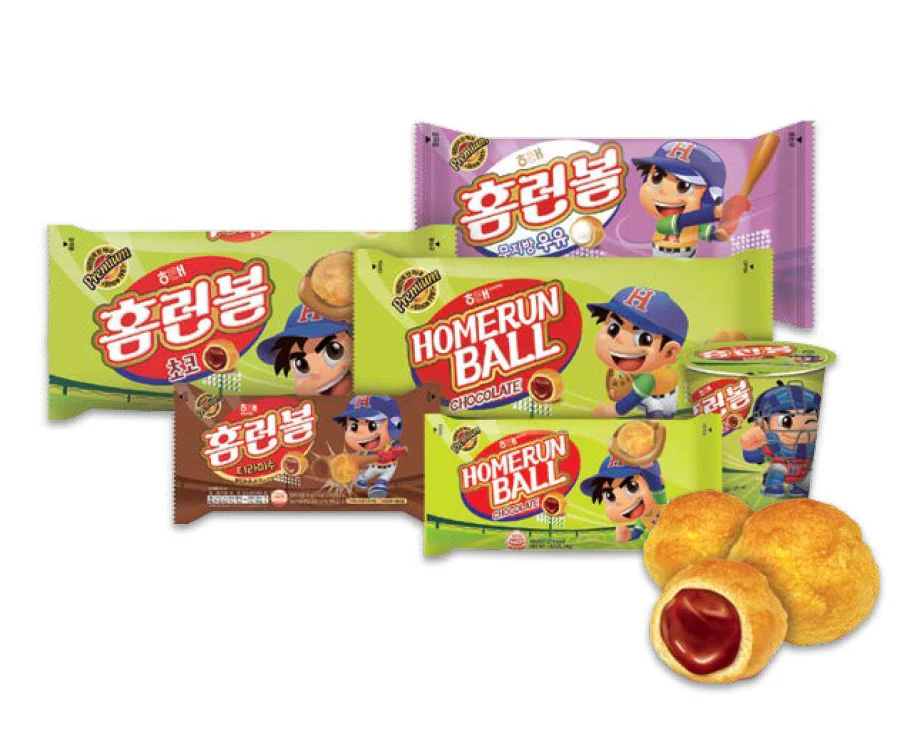 Haitai Homerun Ball 4.52oz, 해태 홈런볼 128g - Image 2