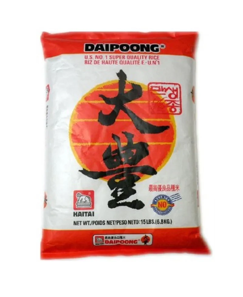 HAITAI Daipoong sweet rice 15LB/해태 대풍 찹쌀 6.8kg