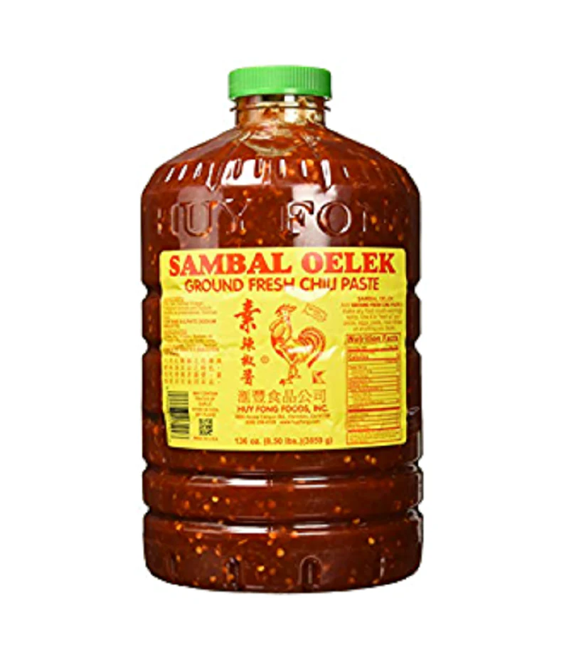 SAMBAL OELEK Chili Paste 3.86k , 삼발 오렉 칠리 페이스트 3.86kg