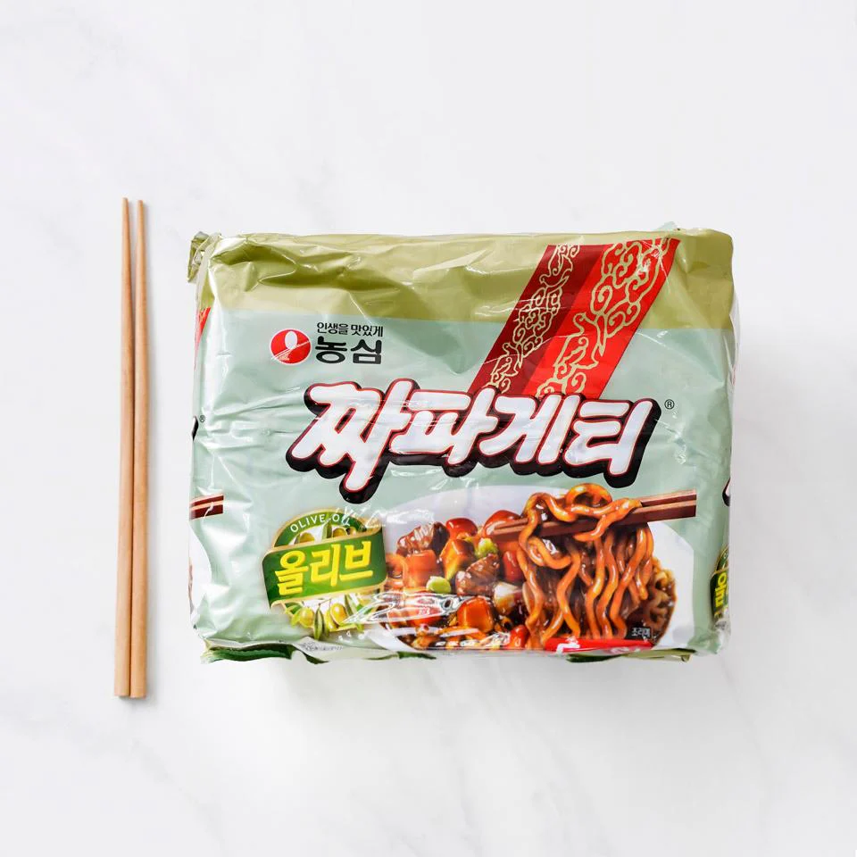 NONG SHIM CHAPAGETTI 16PK, 농심 짜파게티 멀티 라면 4개입 박스 (총 16입)