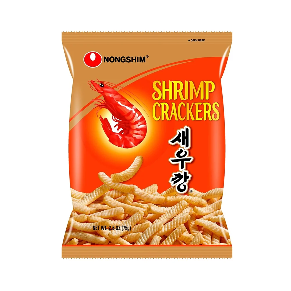 NongShim Shrimp Crackers 2.64oz, 농심 새우깡 75g