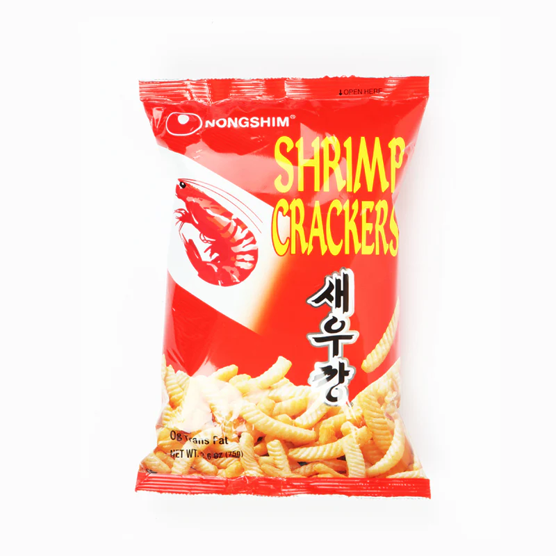 NongShim Shrimp Crackers 2.64oz, 농심 새우깡 75g - Image 2