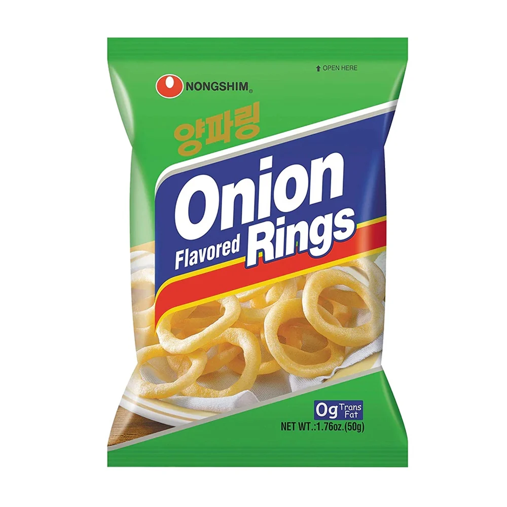 NongShim Onion Rings 1.76oz, 농심 양파링 50g