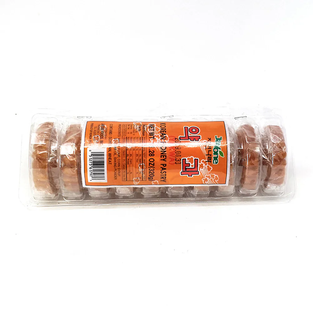 Jayone Korean Honey Pastry Yak Gwa 11.28oz, 자연나라 약과 320g - Image 2