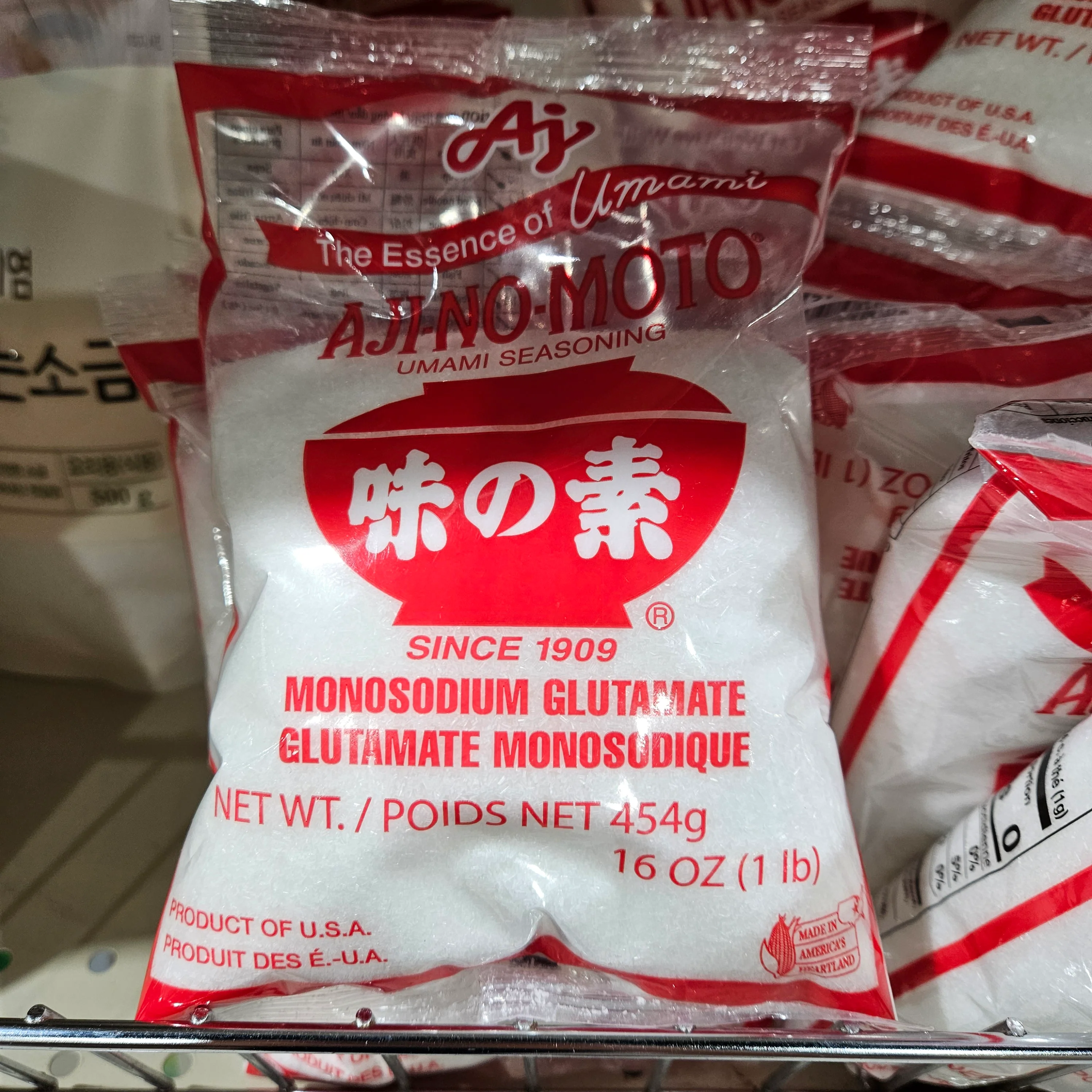 AJINOMOTO UMAMI SEASONING 454g , 아지노모토 미원 454g