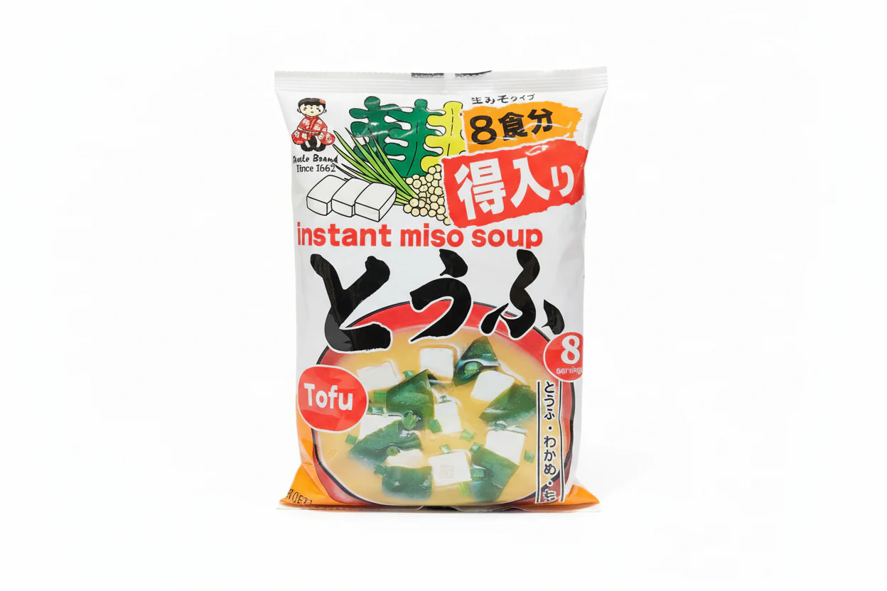 TOKUIRI TOFUJIRU 8 PC SHINSHUI 168g, 미야사까 두부 미소스프 168g