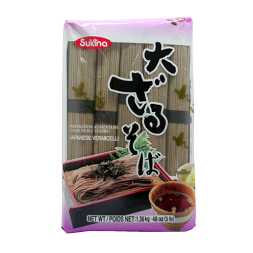 SUKINA JAPANESE VERMICELLI 3LB , 스키나 자루소바 메밀국수 3LB