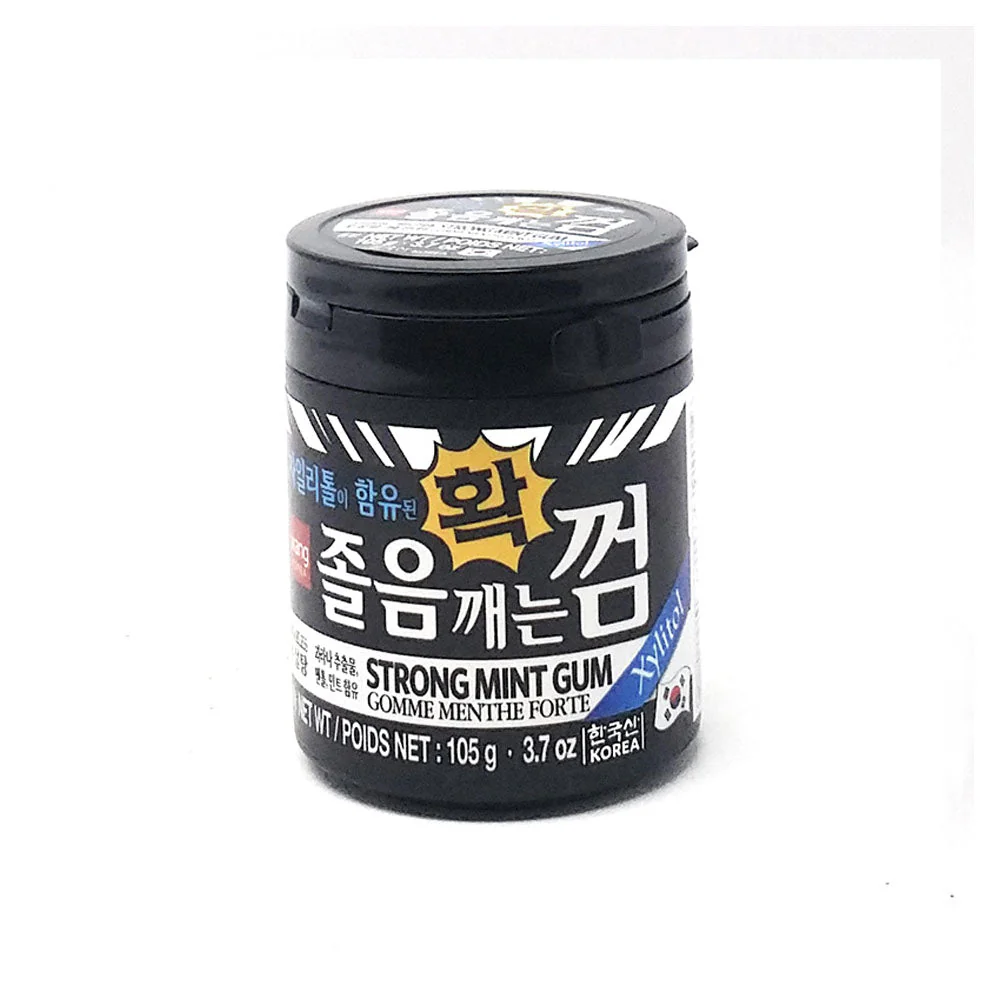 Wang Strong Mint Gum 3.70oz 왕 졸음깨는 껌 105g