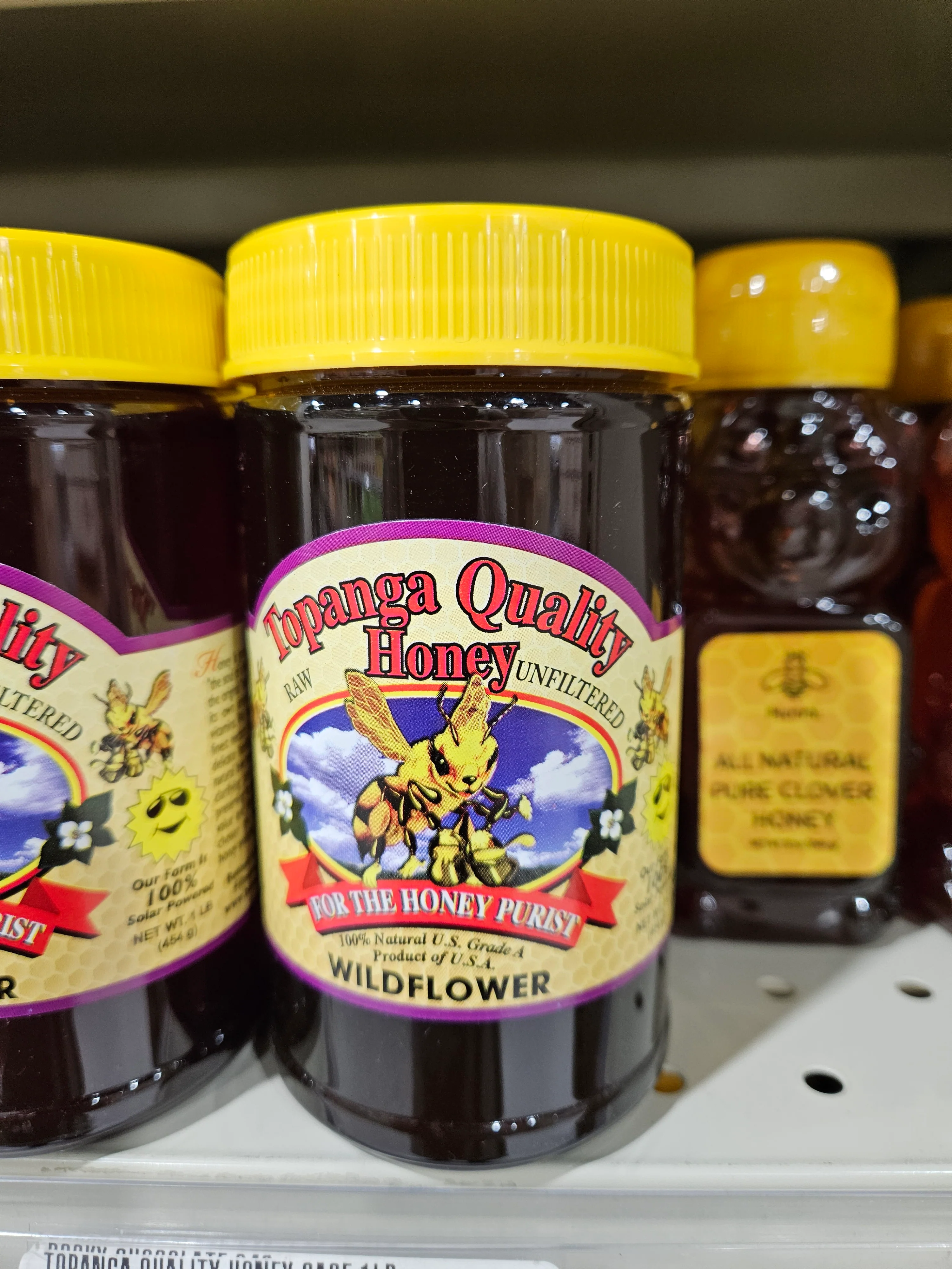 TOPANGA QUALITY HONEY WILDFLOW 1LB, 토팡가 야생화 꿀 1LB