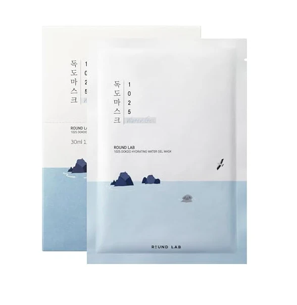 ROUND LAB 1025 Dokdo Water Gel Mask Sheet (10ea),ROUND LAB 라운드랩 1025 독도 마스크팩 (10입) - Image 2
