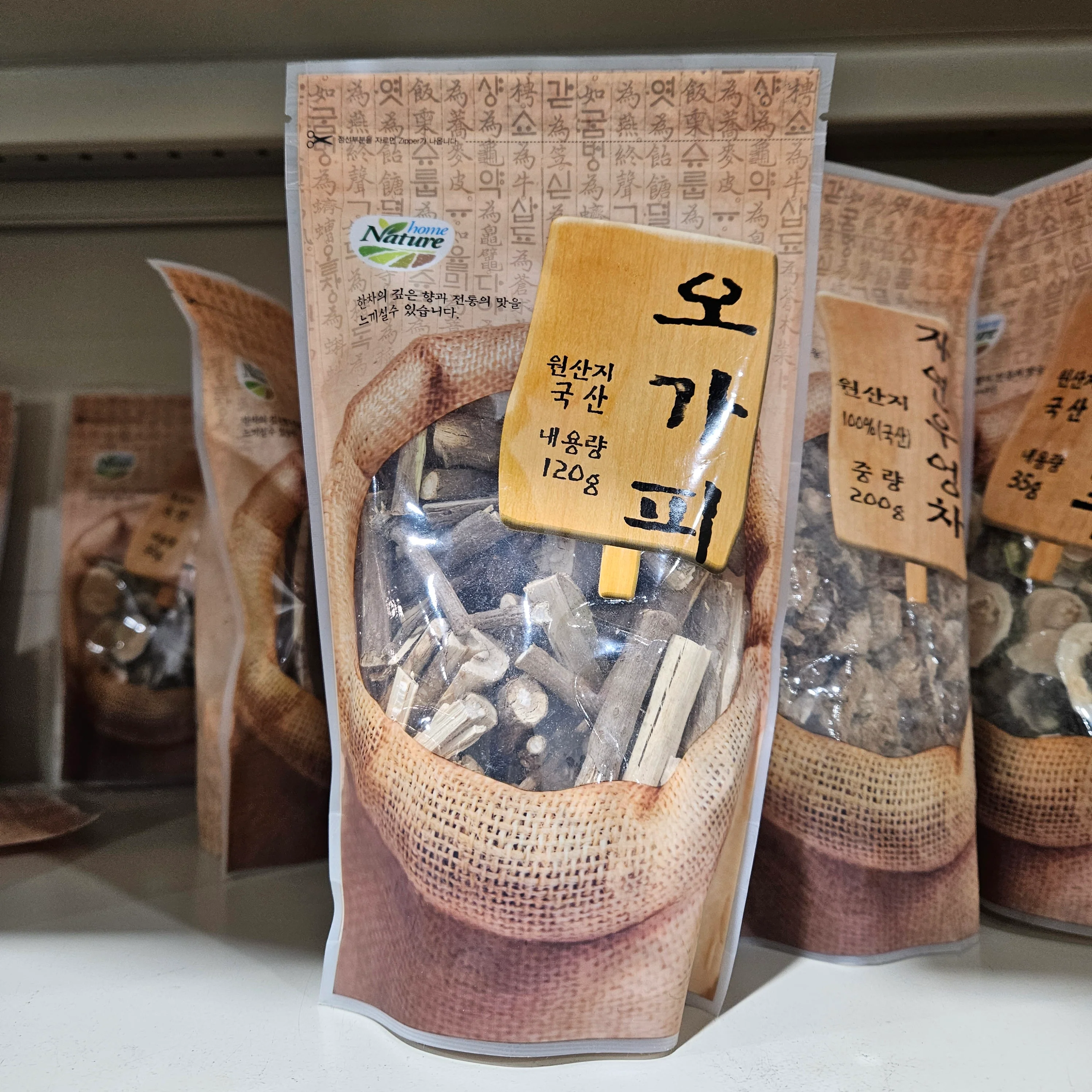 NATURE DRIED PLANT ROOT 120g , 청솔 오가피 120g