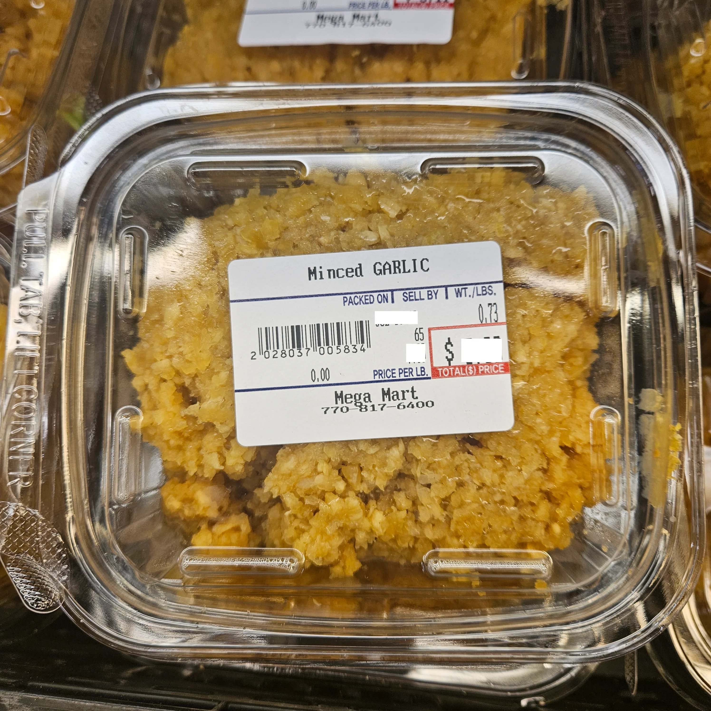 [Local Only] Minced GARLIC lb, 다진 마늘 LB