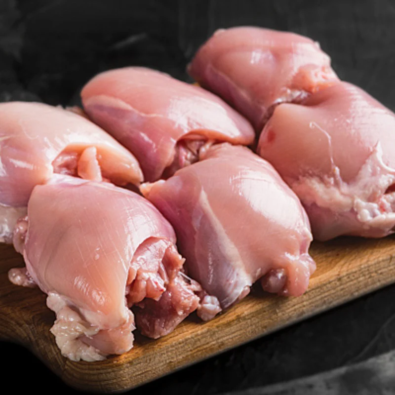 [LOCAL ONLY] CHICKEN THIGH BONELESS LB, 뼈없는 닭 사태살 (2파운부터 주문가능)