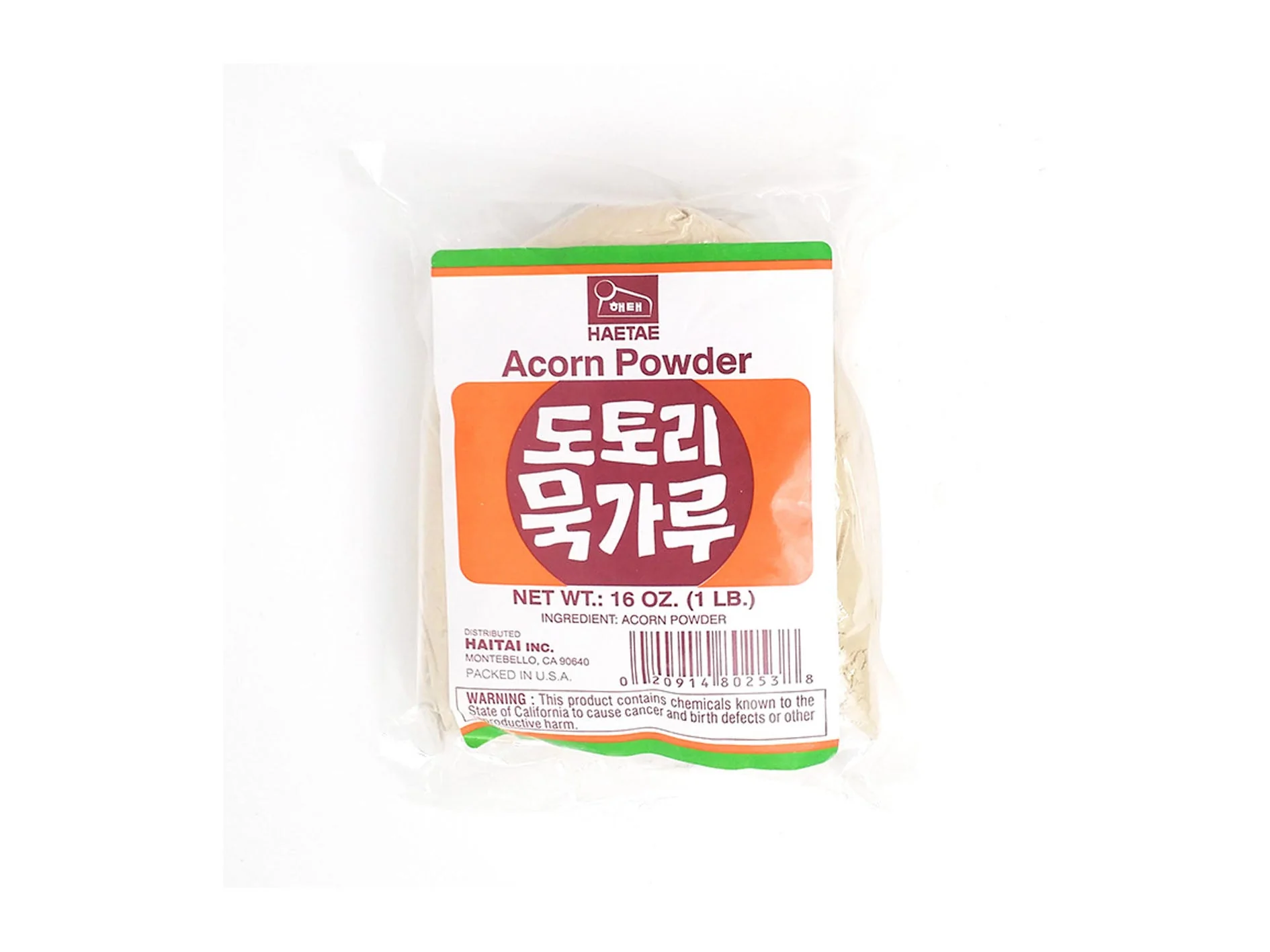 Haetae Acorn Powder 1LB, 도토리 묵,LB