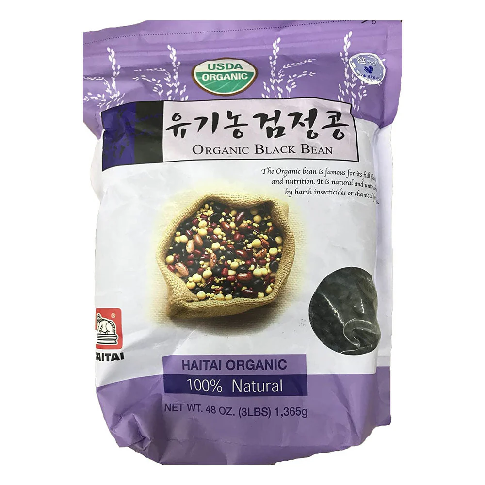 Haitai Organic Black Bean 3LB 해태 유기농 검정콩 1.365kg
