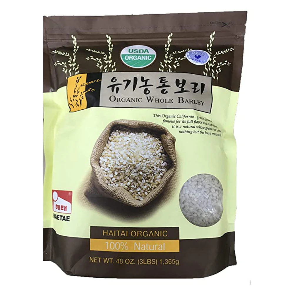 Haitai Organic Whole Barley 3LB 해태 유기농 통보리 1.365kg