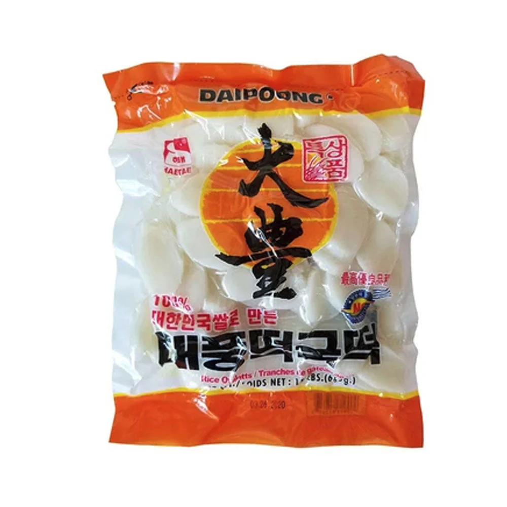 [Mega Fresh] Haetae Rice Ovaletts 1.5LB 해태 대풍떡국떡 680g