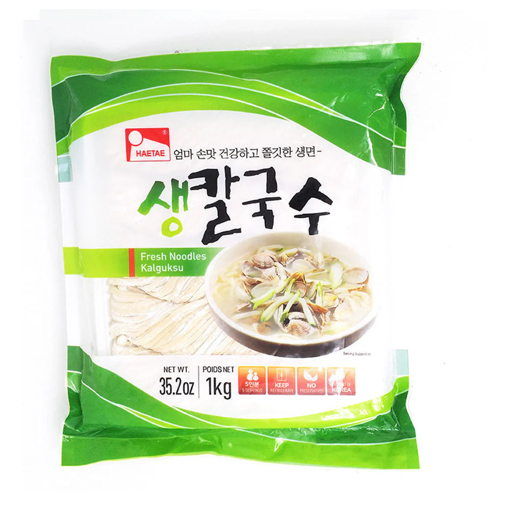 [Mega Fresh] Haetae Fresh Noodles Kalguksoo 2.2lb 해태 생칼국수 1kg