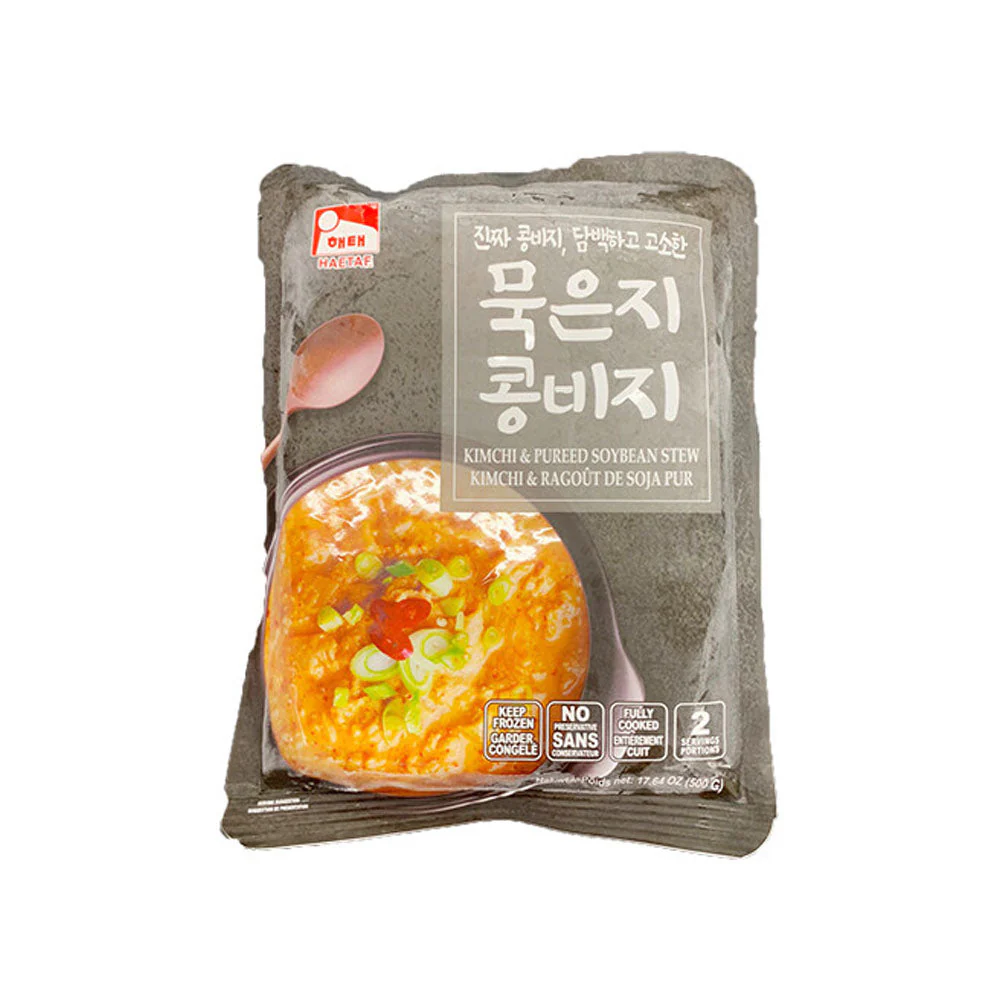 [LOCAL ONLY ] Haetae Kimchi & Pureed Soybean Stew 17.64oz /해태 묵은지 콩비지 찌개 500g
