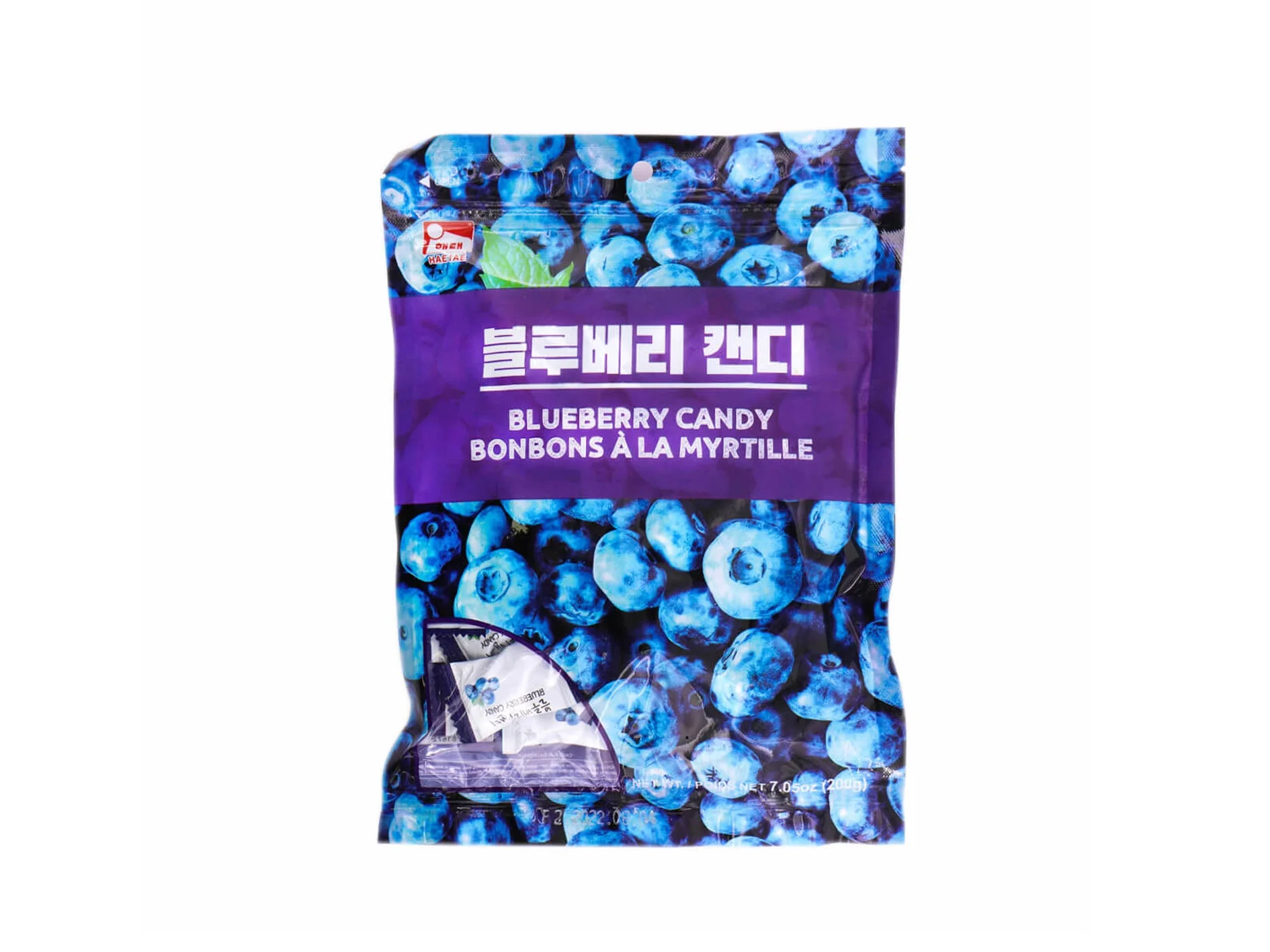 Haitai Blueberry Candy 200g 해태 블루베리캔디 200g