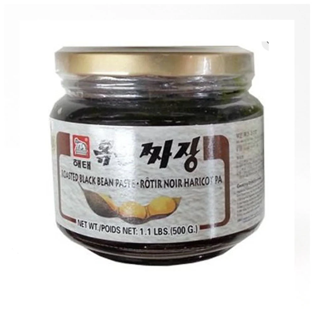 Haitai Roasted Black Bean Paste 1.1lb 해태 볶은 짜장 볶은 춘장 500g