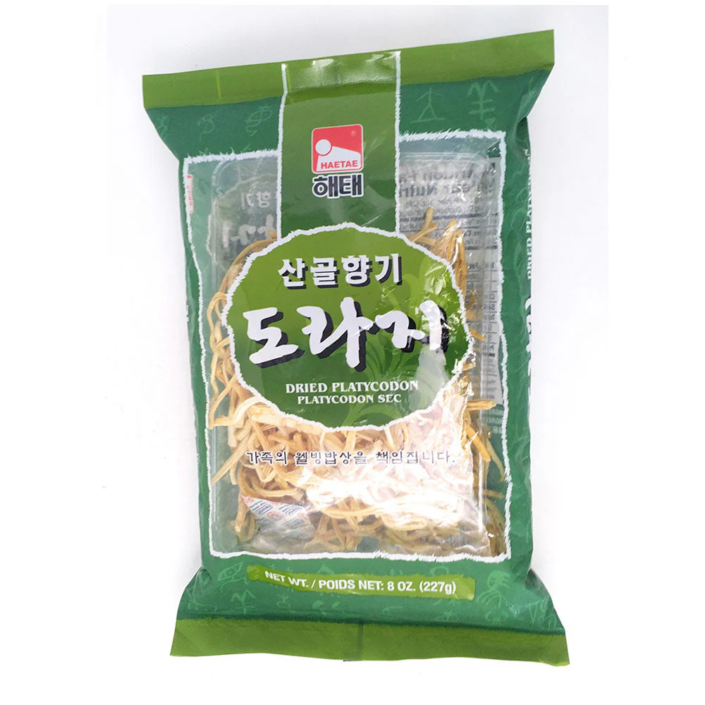 Haitai Dried Platycodon 8oz 해태 산골향기 도라지 227g