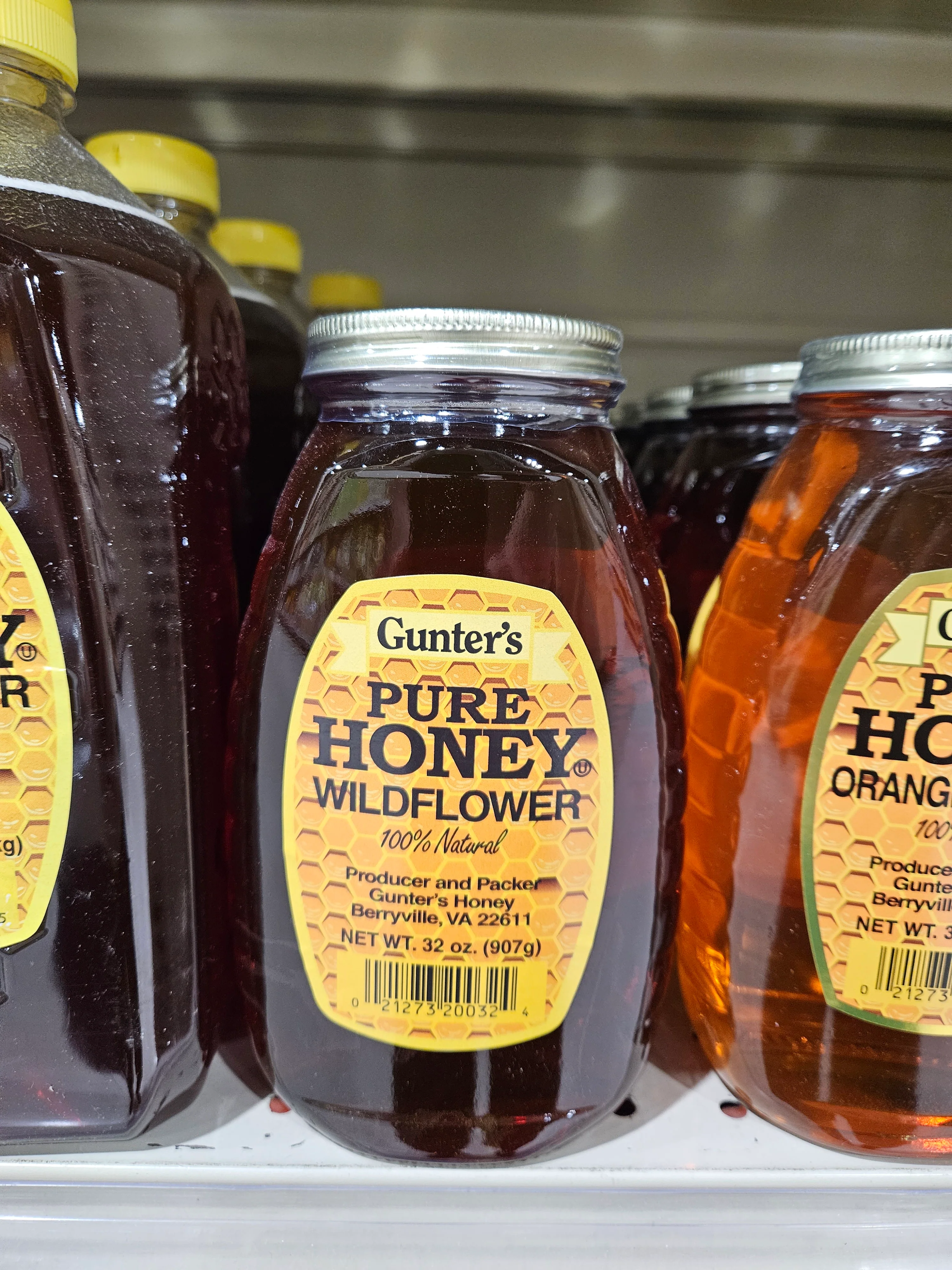 Gunter's Pure Honey Wildflower 32oz, 건터스 퓨어 허니 꿀 야생화 32oz - Image 2