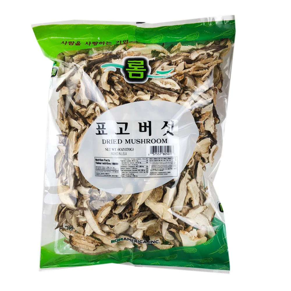 Rom Dried Mushroom  6oz 롬 썰은 표고버섯 170g