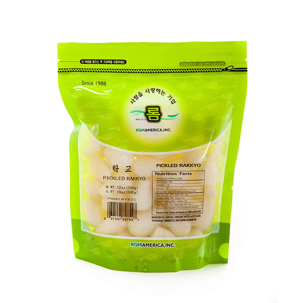 [Mega Fresh]   Rom Pickled Rakkyo 19oz 롬 락교 540g