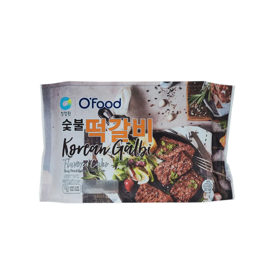 [Local Only] Chung Jung One Korean Galbi 14oz/ 청정원 숯불떡갈비 397g