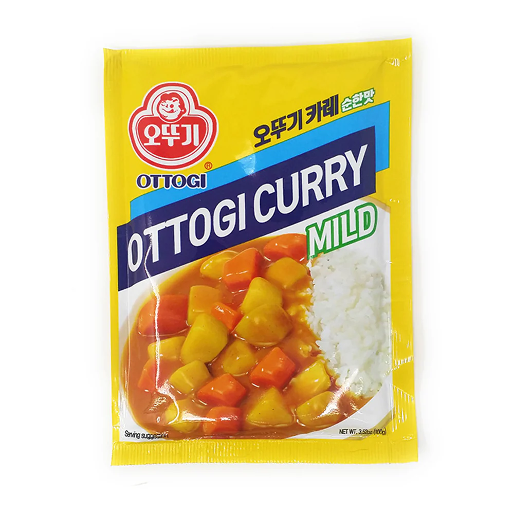 Ottogi Ottogi Curry Sauce Mix Mild 3.52oz 오뚜기 카레 순한맛 100g