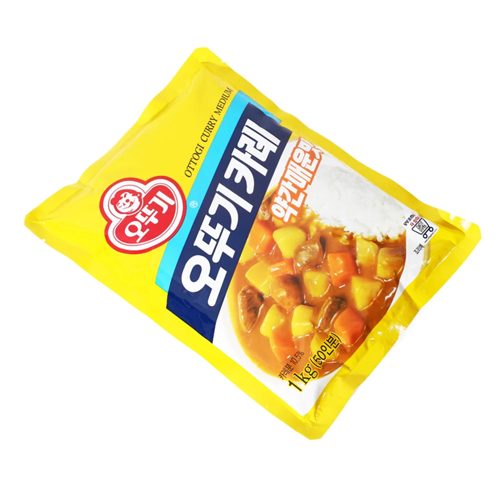 Ottogi Curry MEDIUM 2.2lbs, 오뚜기 카레 분말 약간매운맛 1kg - Image 3