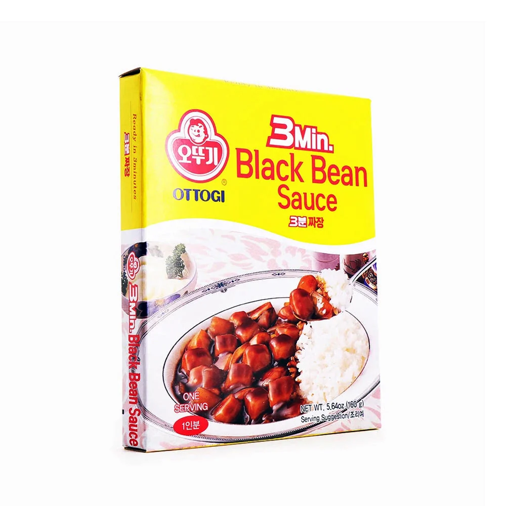Ottogi 3Min. Black Bean Sauce 5.64oz, 오뚜기 3분 짜장 160g - Image 3