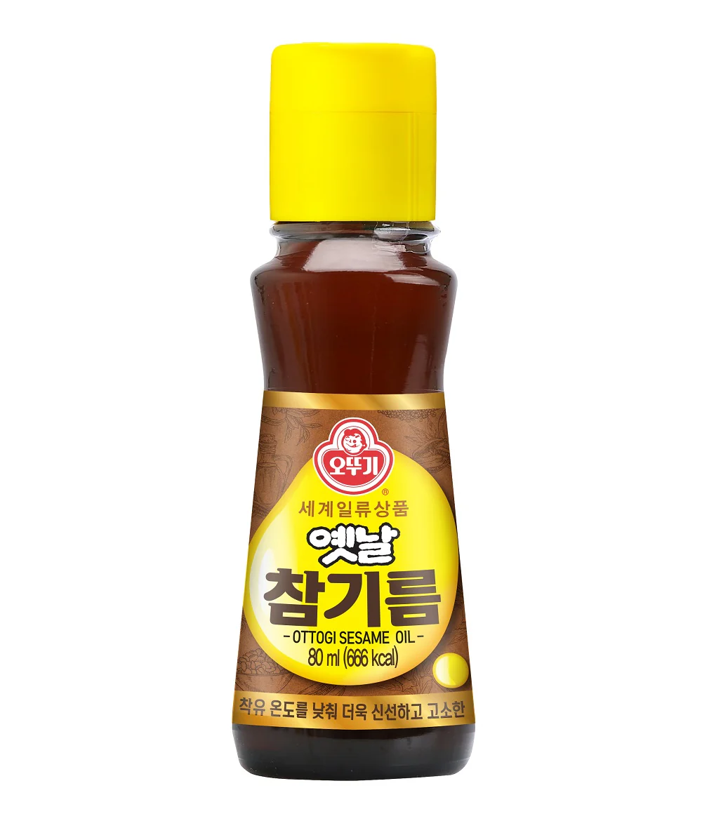 OTTOGI SESAME OIL BOTLE 80ml, 오뚜기 옛날 참기름 80ml