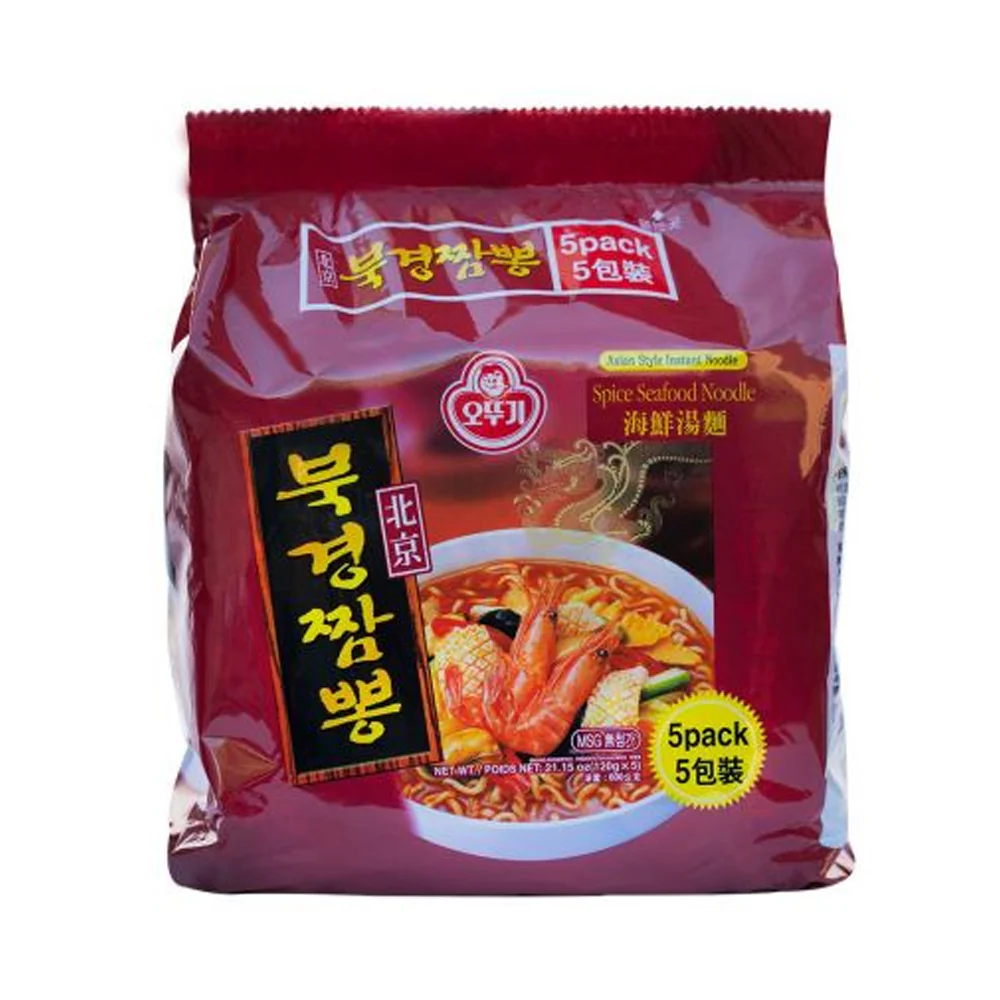 Ottogi Beijjing Jjambbong Ramen 4.23oz x 5, 오뚜기 북경짬뽕 120g x 5 - Image 4