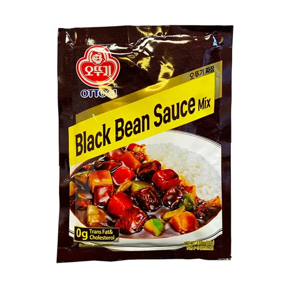 Ottogi Black Bean Sauce Mix 3.52oz, 오뚜기 짜장 100g