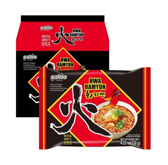 Paldo Hwa noodle Ramen pack, 팔도 화라면 팩