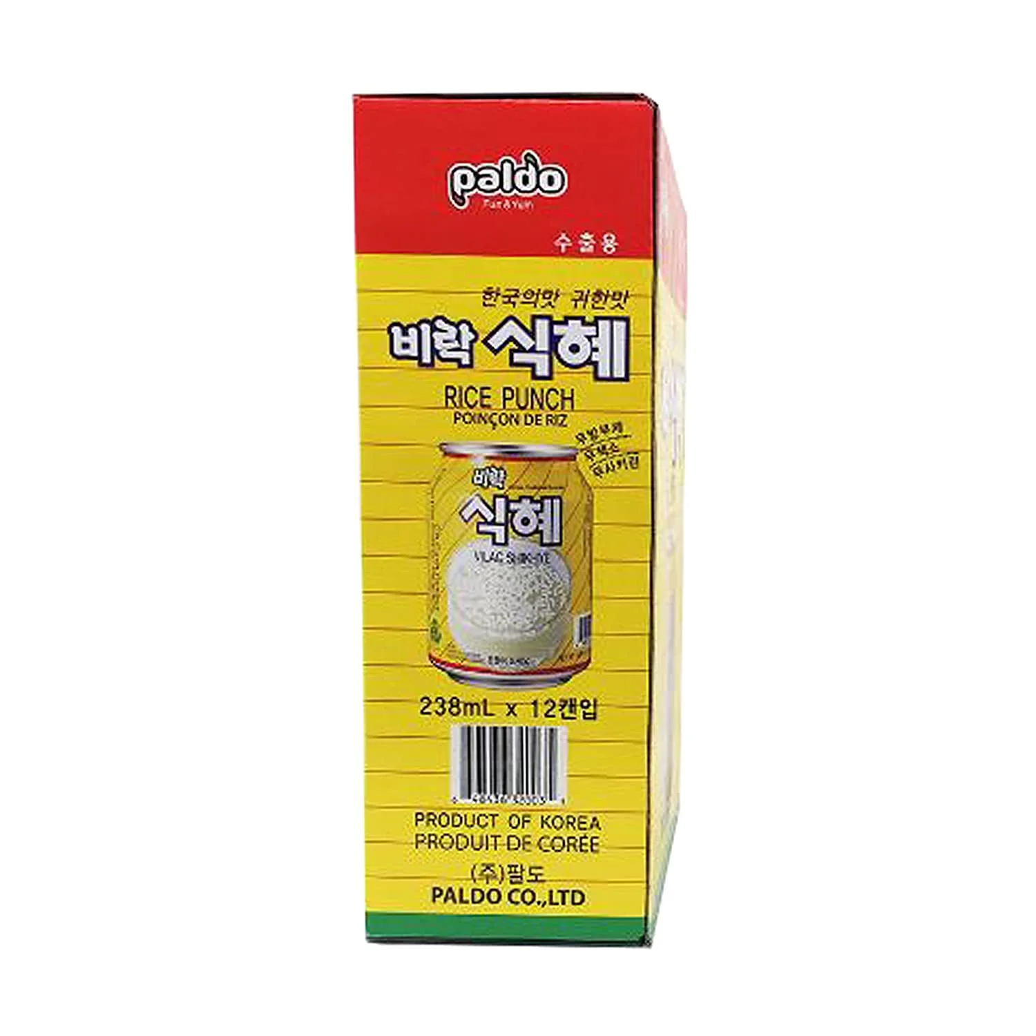 Paldo Shikhye Rice Punch 8.05fl.oz x 12, 팔도 비락 식혜 238ml X 12 - Image 5