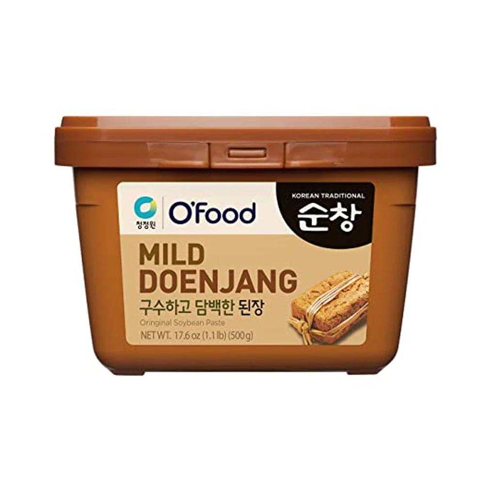 Chung Jung One Mild Doenjang 17.64oz 청정원 순창 구수하고 담백한 된장 500g
