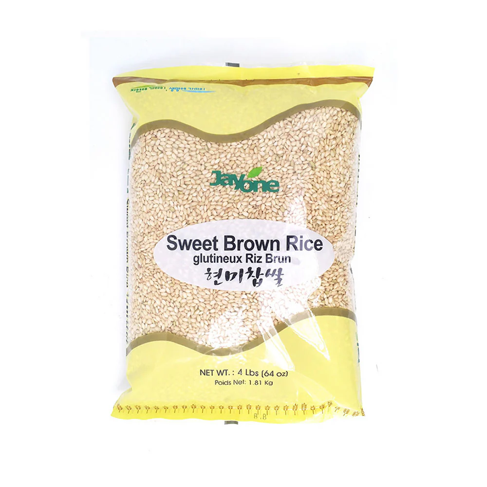 Jay One Sweet Brown Rice 4LB 제이원 현미찹쌀 1.814kg