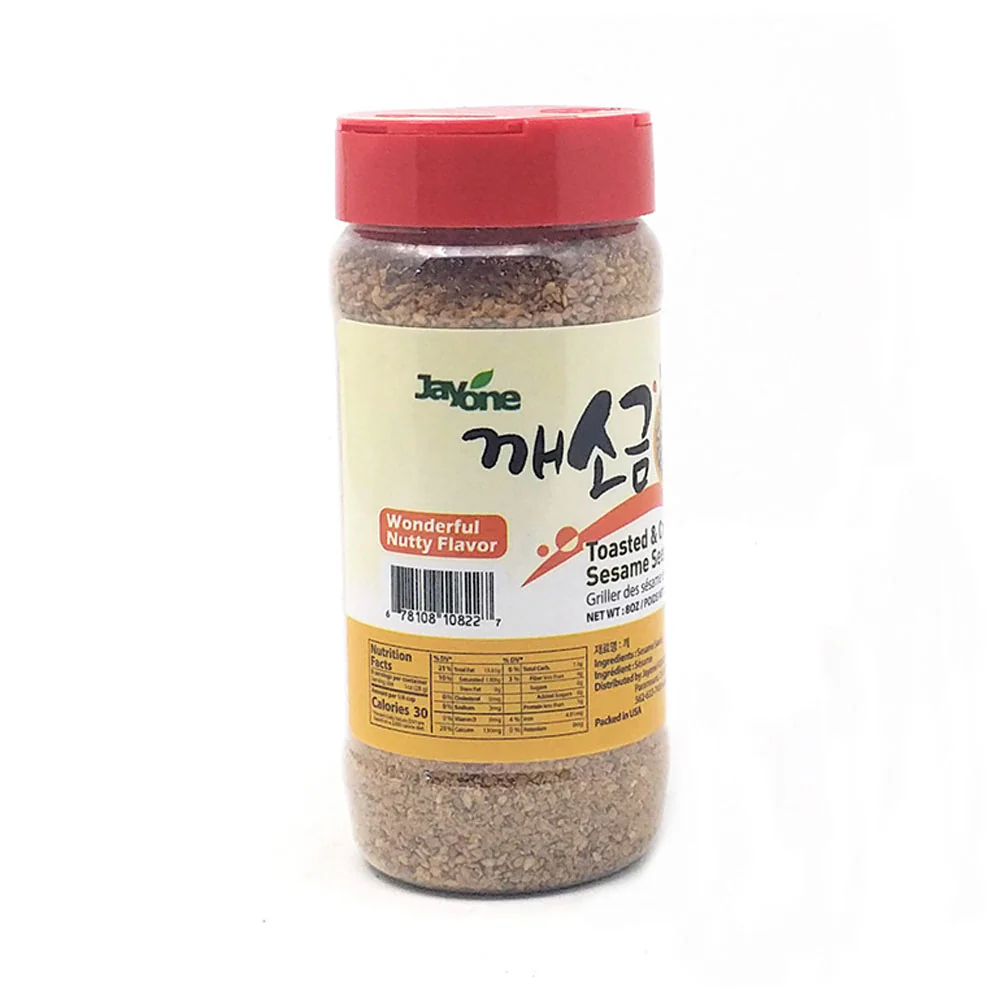 Jay One Toasted & Crushed Sesame Seeds 8oz 제이원 깨소금 226g
