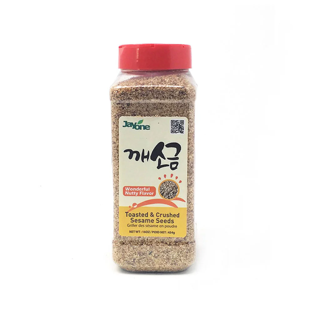 Jay One Toasted & Crushed Sesame Seeds 16oz 제이원 깨소금 454g