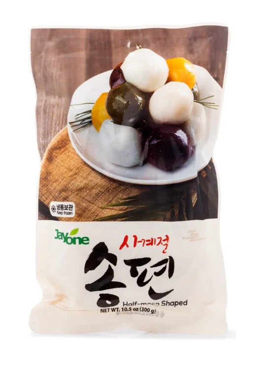 [Mega Fresh] HALF MOON SHAPED RICE CAKES 300g, 자연나라 사계절 송편 300g