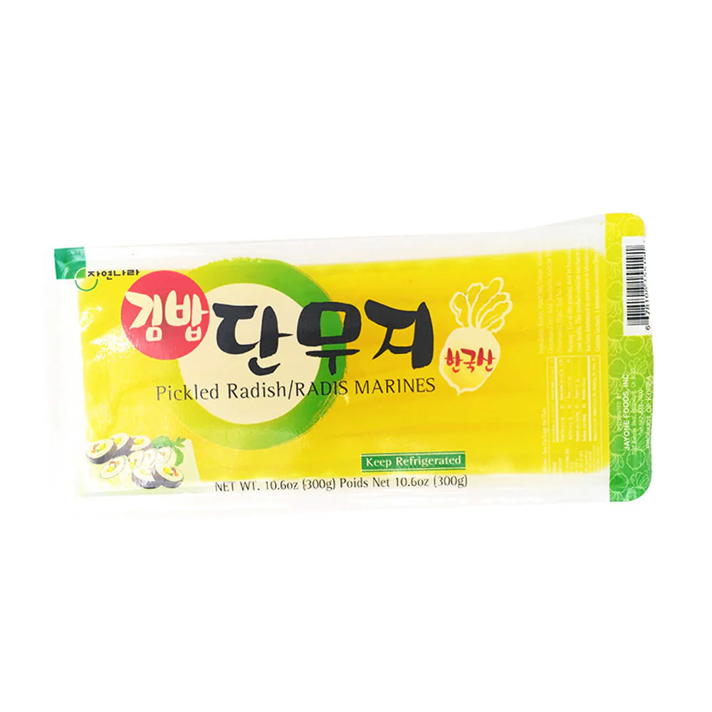 [Mega Fresh] Jay One Pickled Radish 10.58oz 자연나라 단무지 300g