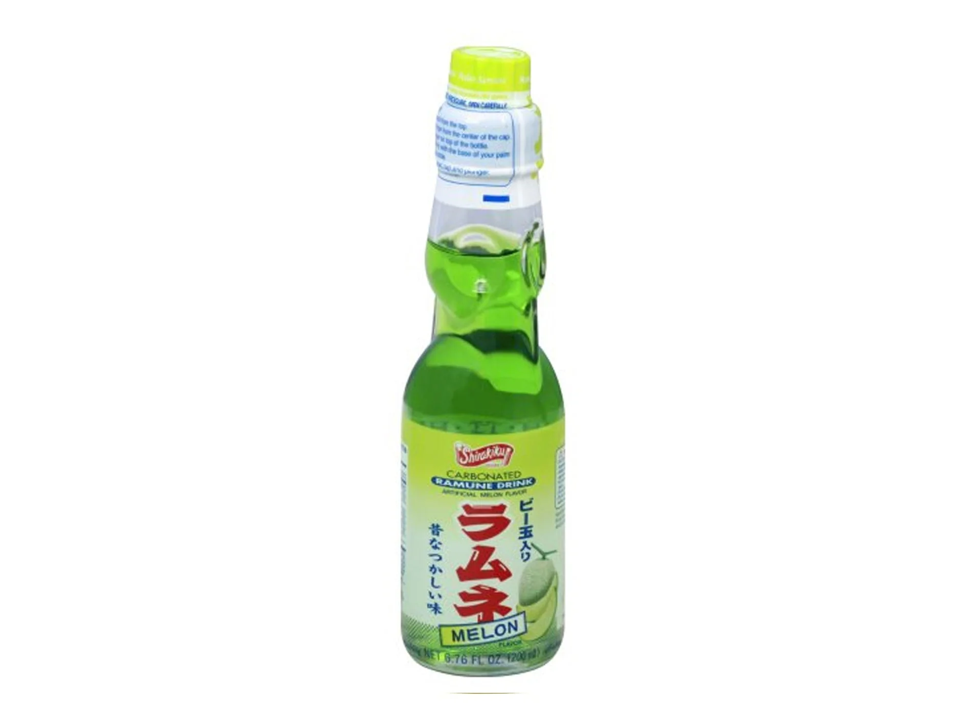 Shirakiku Ramune Melon 200ml 시라키쿠 라무네 멜론