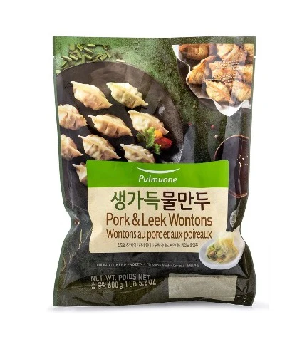 [Local Only] Pulmuone  LEEK MINI WONTONS 720g, 풀무원 생가득 물만두 720g