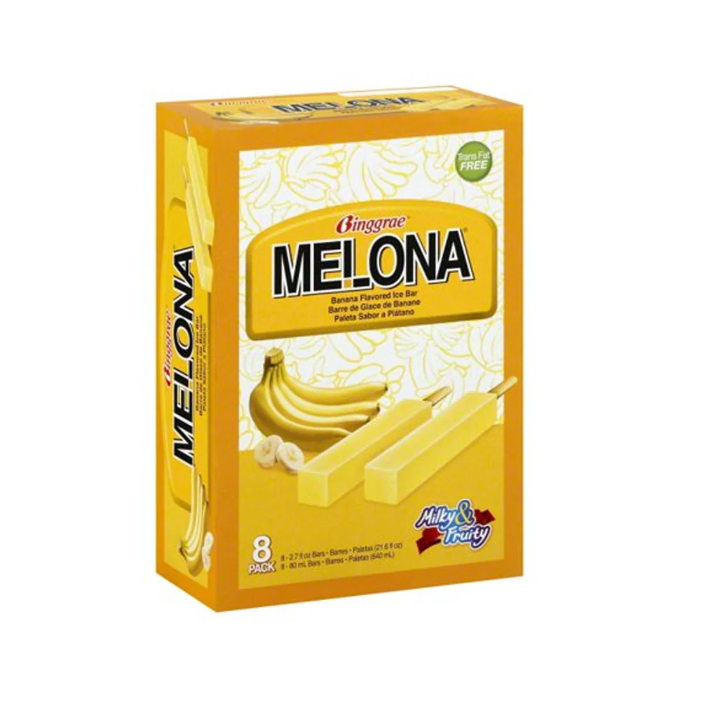 [LOCAL ONLY] Binggrae Melona Banana 70ml X 8 빙그레 메로나 바나나맛 70ml X 8