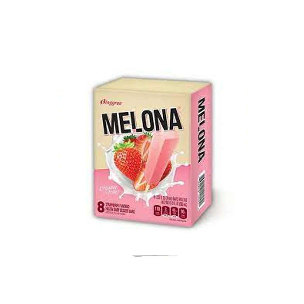 [LOCAL ONLY] Binggrae Melona Strawberry 70ml X 8 빙그레 메로나 딸기 70mlX8