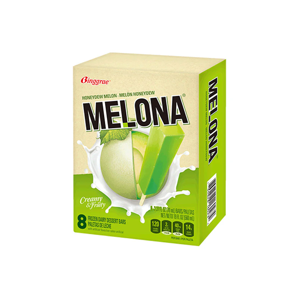 [Pickup Only] Binggrae Melona 70ml X 8 빙그레 메로나 아이스크림 70ml X 8